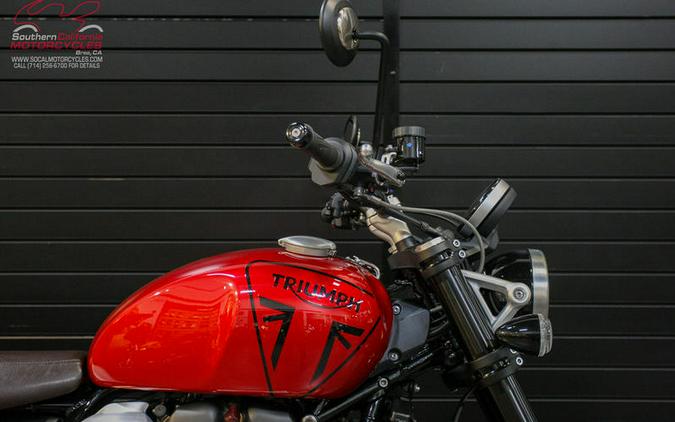 2024 Triumph Scrambler 1200 X Carnival Red