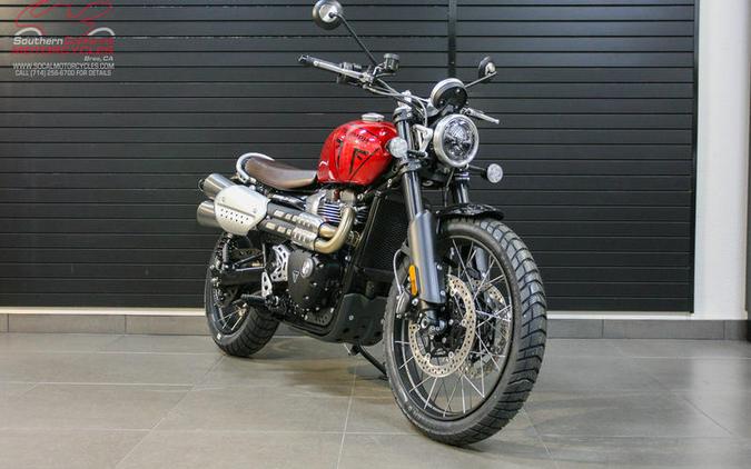 2024 Triumph Scrambler 1200 X Carnival Red