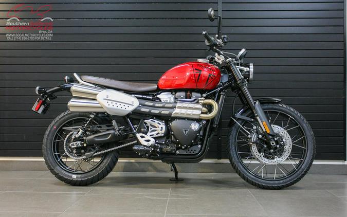 2024 Triumph Scrambler 1200 X Carnival Red