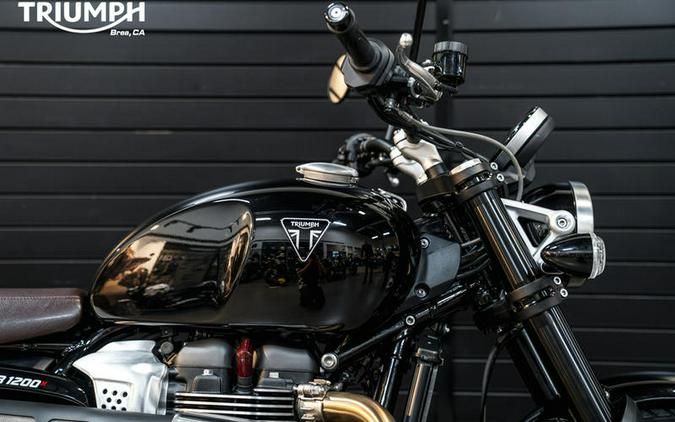 2024 Triumph Scrambler 1200 X Sapphire Black