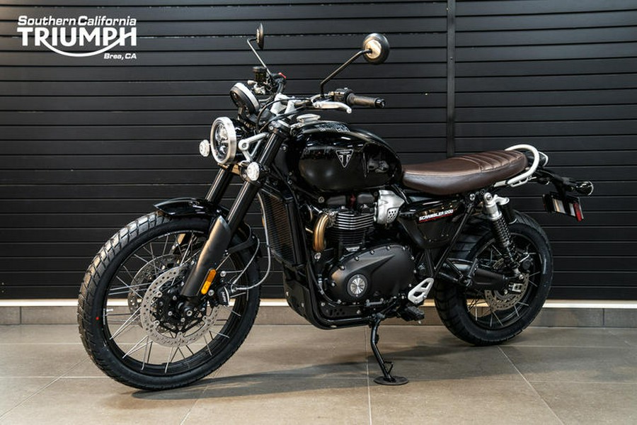 2024 Triumph Scrambler 1200 X Sapphire Black