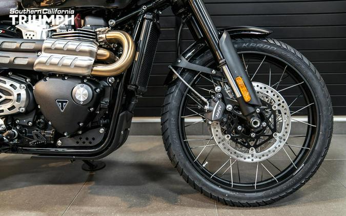 2024 Triumph Scrambler 1200 X Sapphire Black