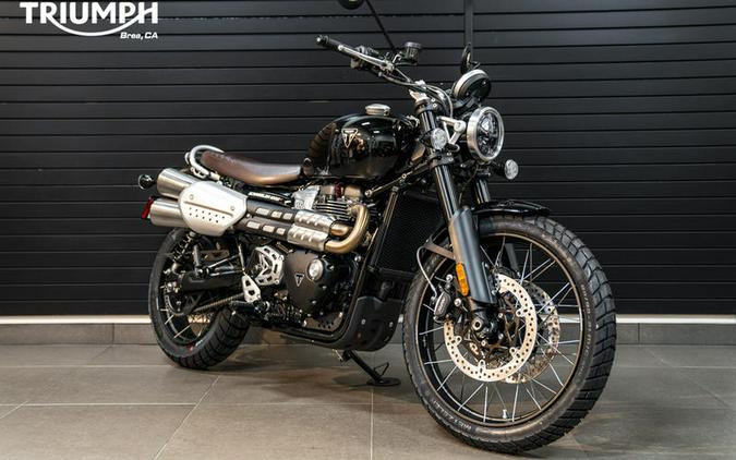 2024 Triumph Scrambler 1200 X Sapphire Black