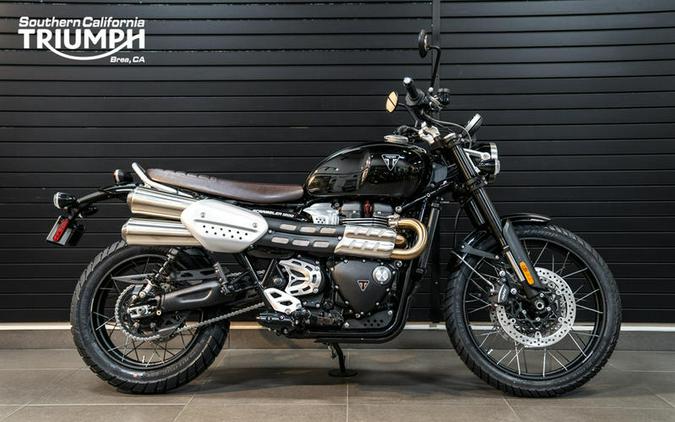 2024 Triumph Scrambler 1200 X Sapphire Black