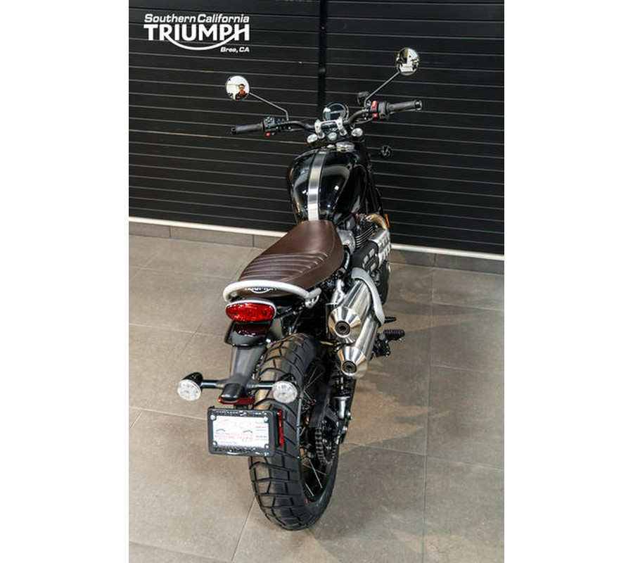 2024 Triumph Scrambler 1200 X Sapphire Black