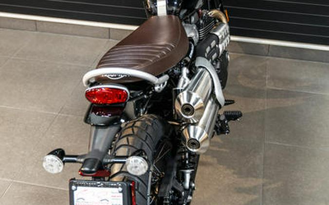 2024 Triumph Scrambler 1200 X Sapphire Black