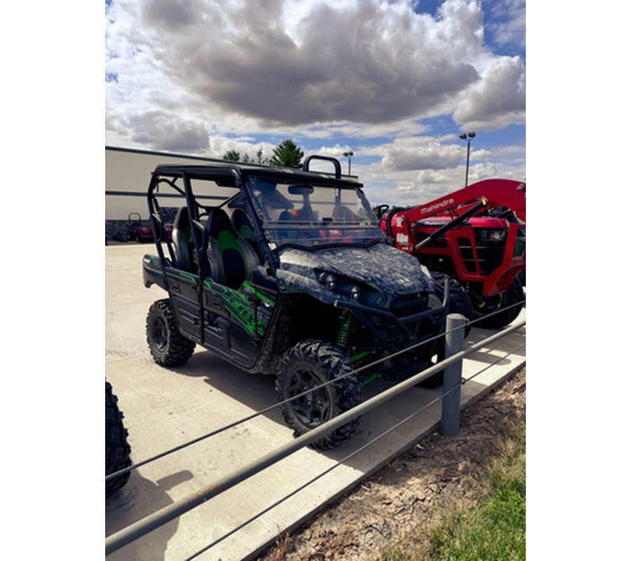 2020 Kawasaki Teryx4 LE Fragment Camo Gray