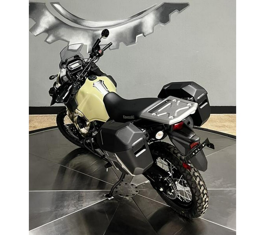 2026 Kawasaki KLR®650 Adventure ABS Cypher Camo Beige