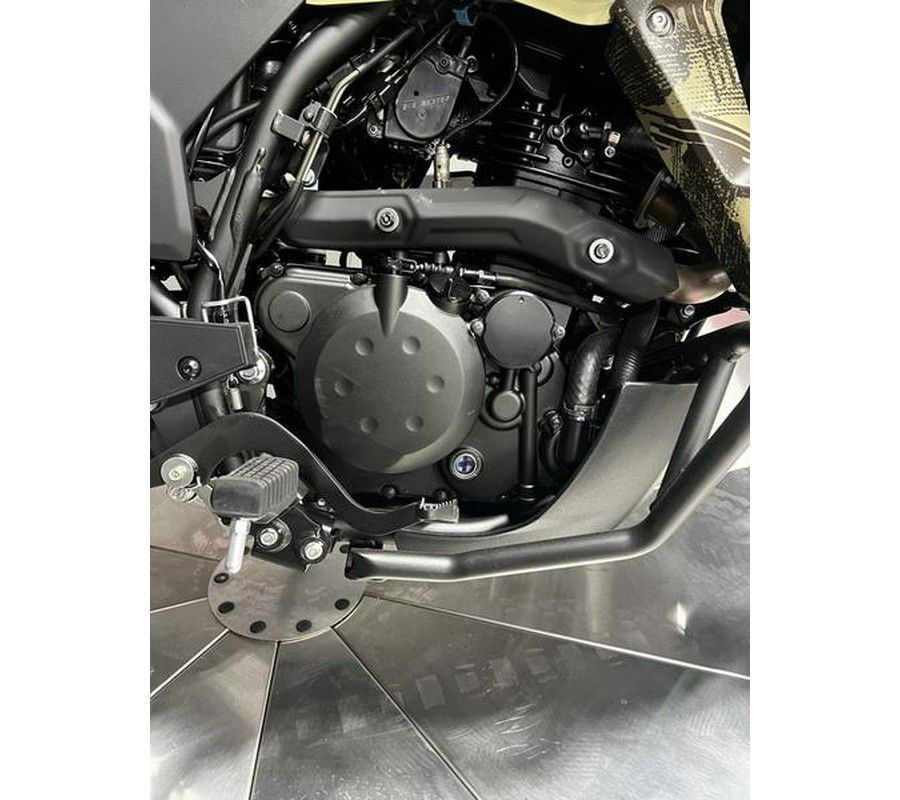 2026 Kawasaki KLR®650 Adventure ABS Cypher Camo Beige