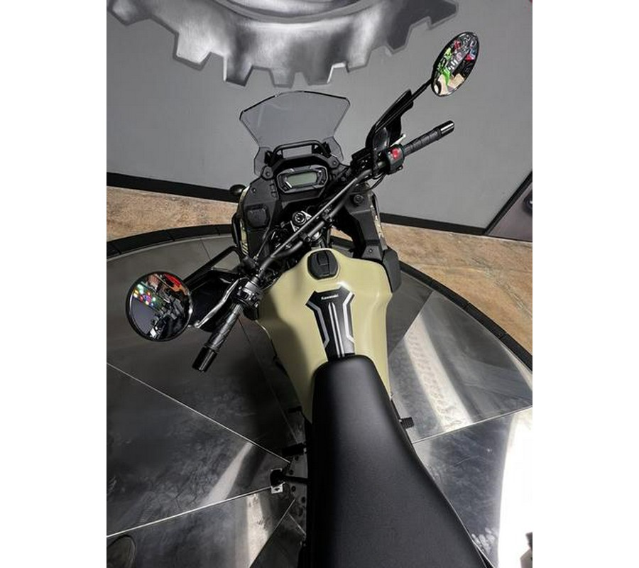 2026 Kawasaki KLR®650 Adventure ABS Cypher Camo Beige