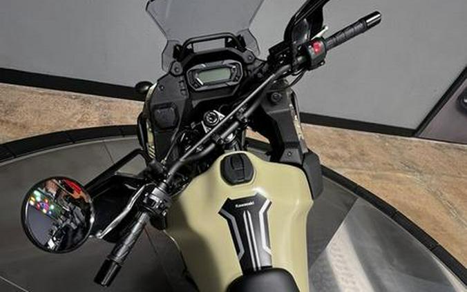 2026 Kawasaki KLR®650 Adventure ABS Cypher Camo Beige