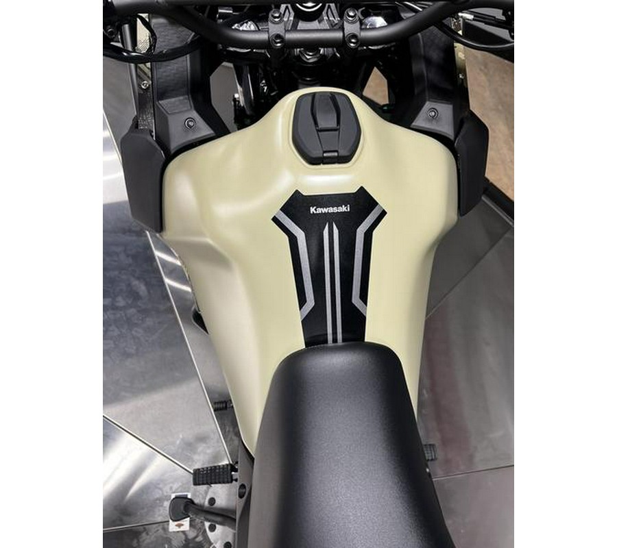 2026 Kawasaki KLR®650 Adventure ABS Cypher Camo Beige