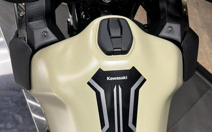 2026 Kawasaki KLR®650 Adventure ABS Cypher Camo Beige