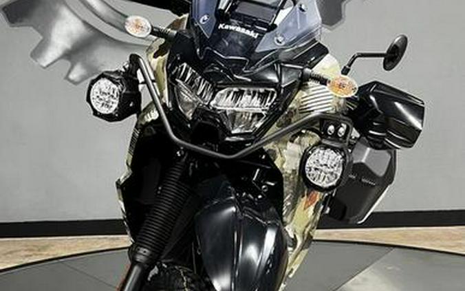 2026 Kawasaki KLR®650 Adventure ABS Cypher Camo Beige
