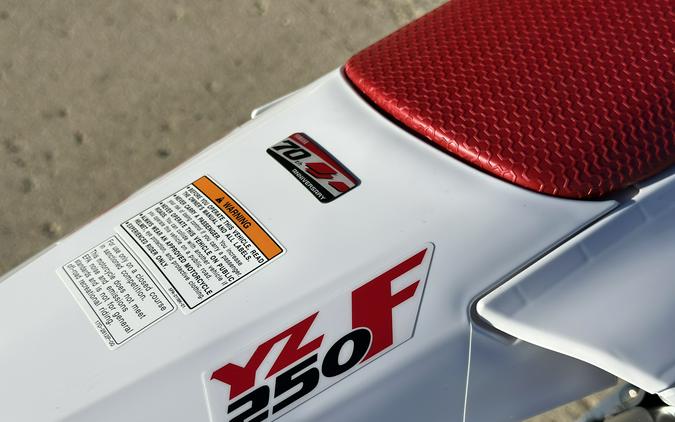 2026 Yamaha YZ 250F 70th Anniversary Edition