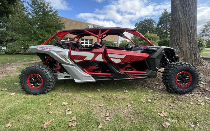 2024 Can-Am® Maverick X3 MAX X ds Turbo RR Fiery Red & Hyper Silver