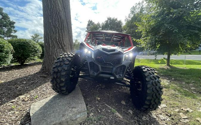 2024 Can-Am® Maverick X3 MAX X ds Turbo RR Fiery Red & Hyper Silver