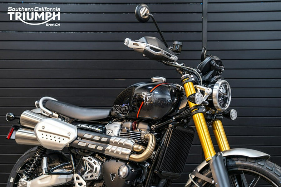 2024 Triumph Scrambler 1200 XE Phantom Black / Storm Grey