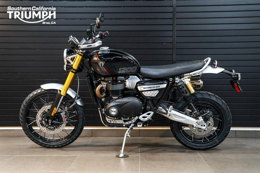 2024 Triumph Scrambler 1200 XE Phantom Black / Storm Grey