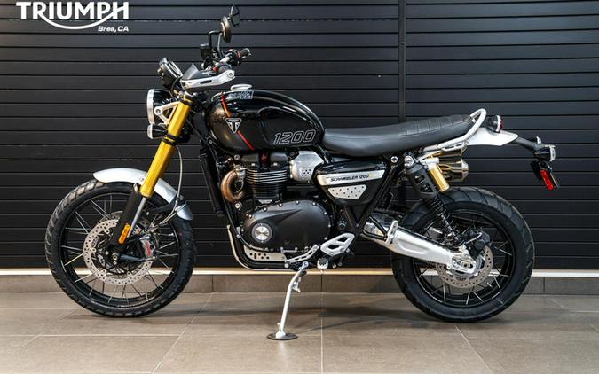 2024 Triumph Scrambler 1200 XE Phantom Black / Storm Grey