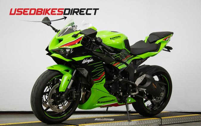 2024 Kawasaki ZX-6R - $13,999.00