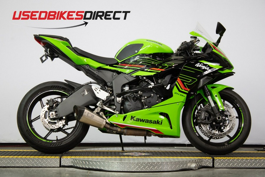 2024 Kawasaki ZX-6R - $13,999.00