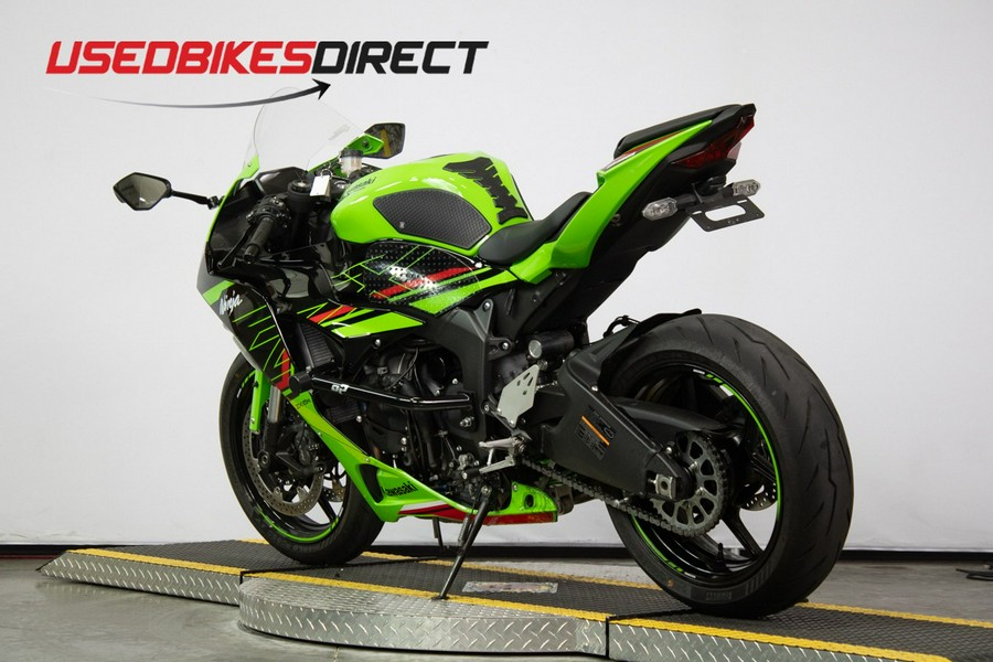 2024 Kawasaki ZX-6R - $13,999.00