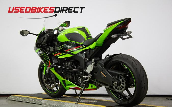 2024 Kawasaki ZX-6R - $13,999.00