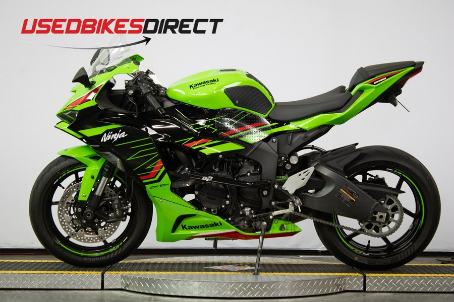 2024 Kawasaki ZX-6R - $13,999.00