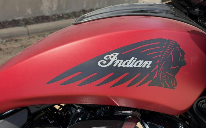 2024 INDIAN MOTORCYCLE CHALLENGER DARK HORSE WITH POWERBAND AUDIO PACKAGE SUNSET RED SMOKE