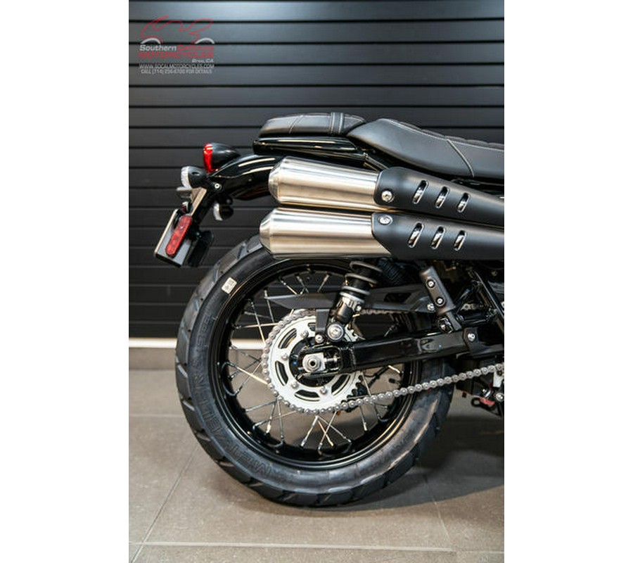 2024 Triumph Scrambler 900 Stealth Edition