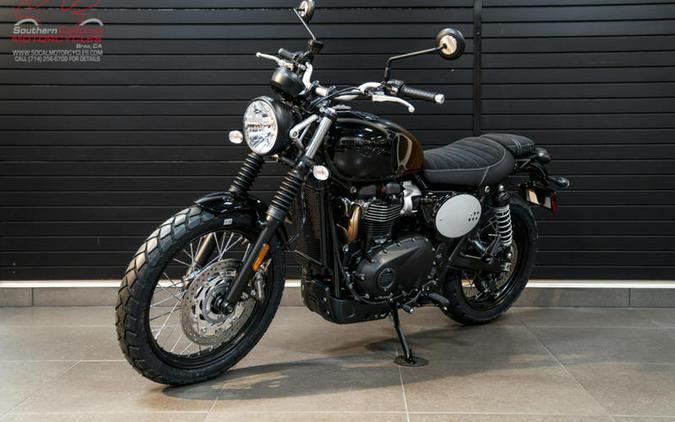 2024 Triumph Scrambler 900 Stealth Edition