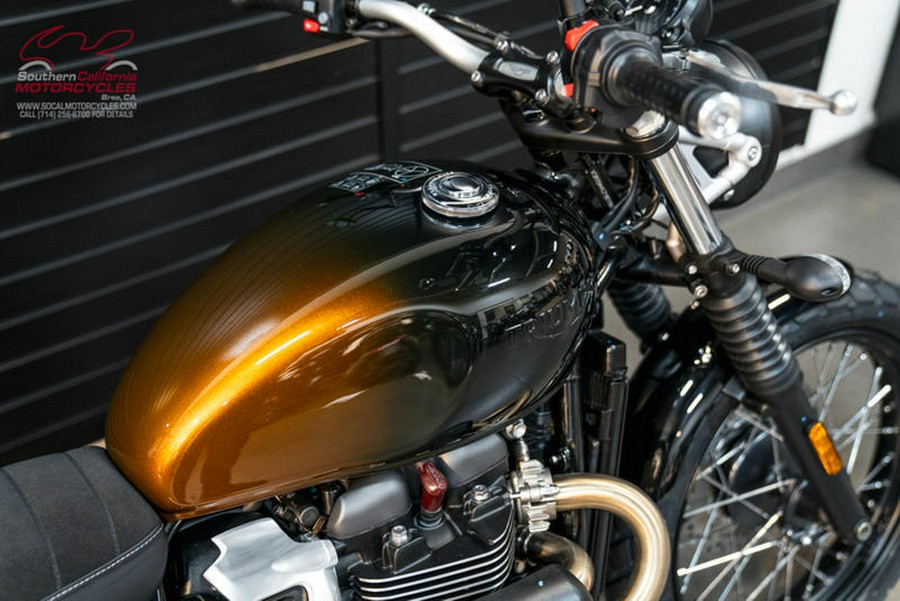 2024 Triumph Scrambler 900 Stealth Edition