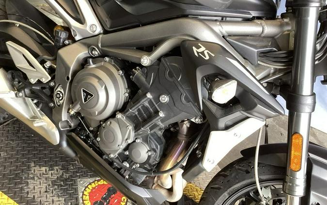 2022 Triumph Street Triple RS Matte Jet Black