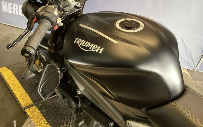 2022 Triumph Street Triple RS Matte Jet Black