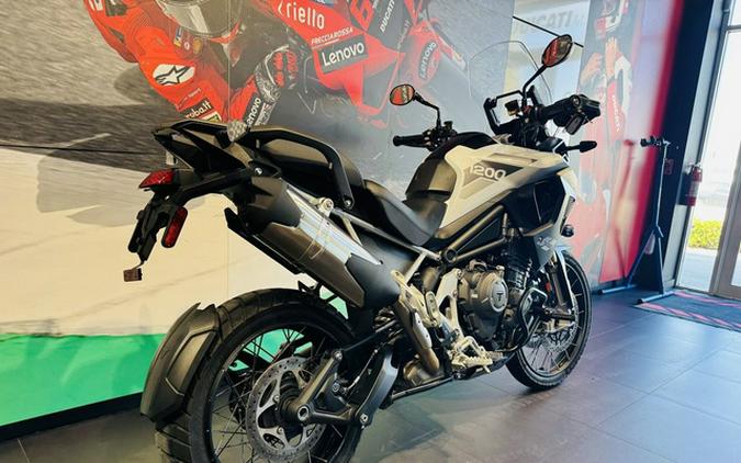 2023 Triumph Tiger 1200 Rally Pro Snowdonia White
