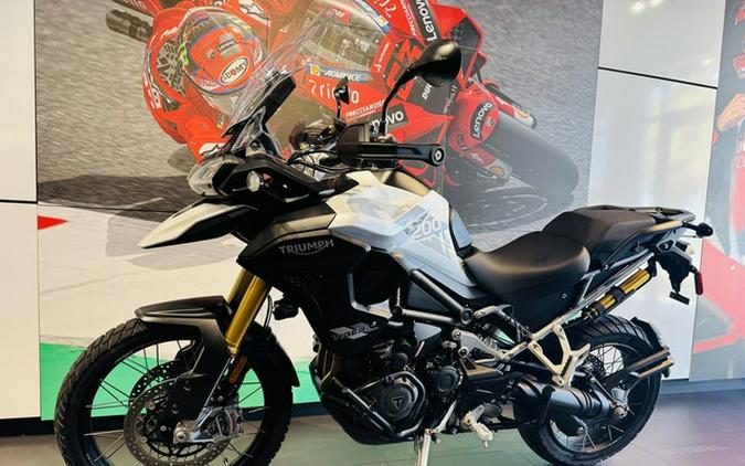 2023 Triumph Tiger 1200 Rally Pro Snowdonia White