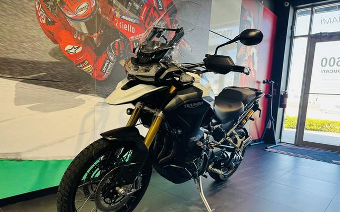 2023 Triumph Tiger 1200 Rally Pro Snowdonia White