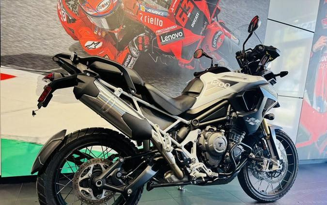 2023 Triumph Tiger 1200 Rally Pro Snowdonia White