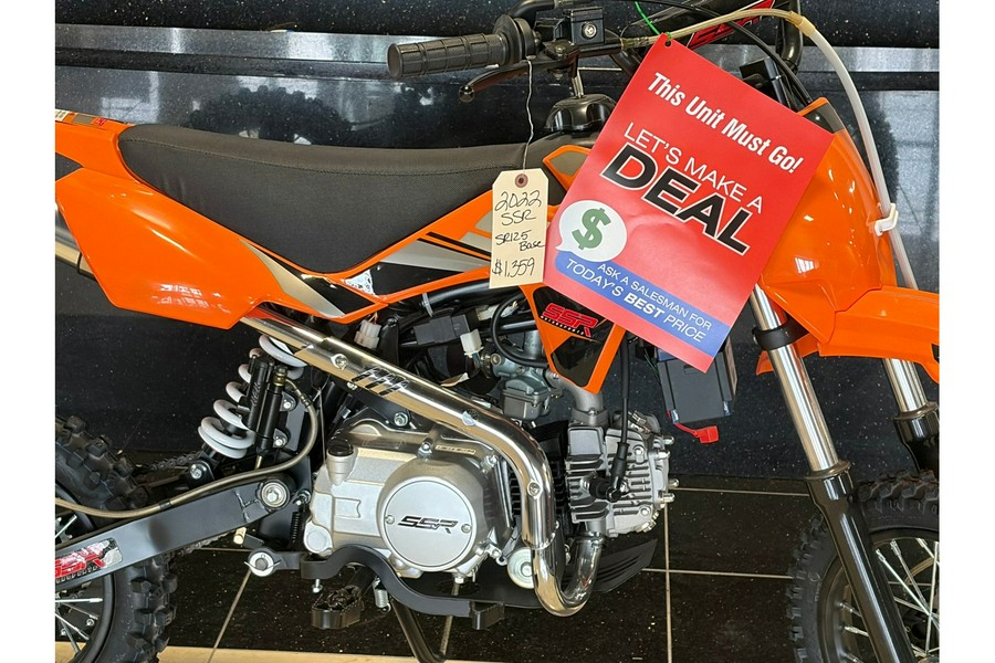 2022 SSR Motorsports SR125 BASE