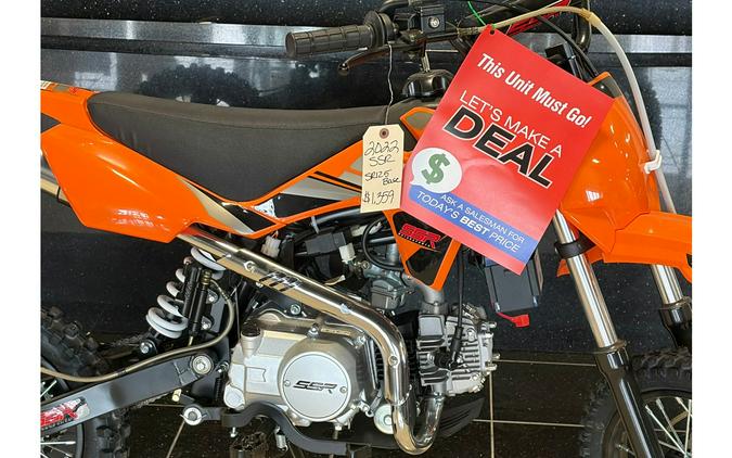 2022 SSR Motorsports SR125 BASE