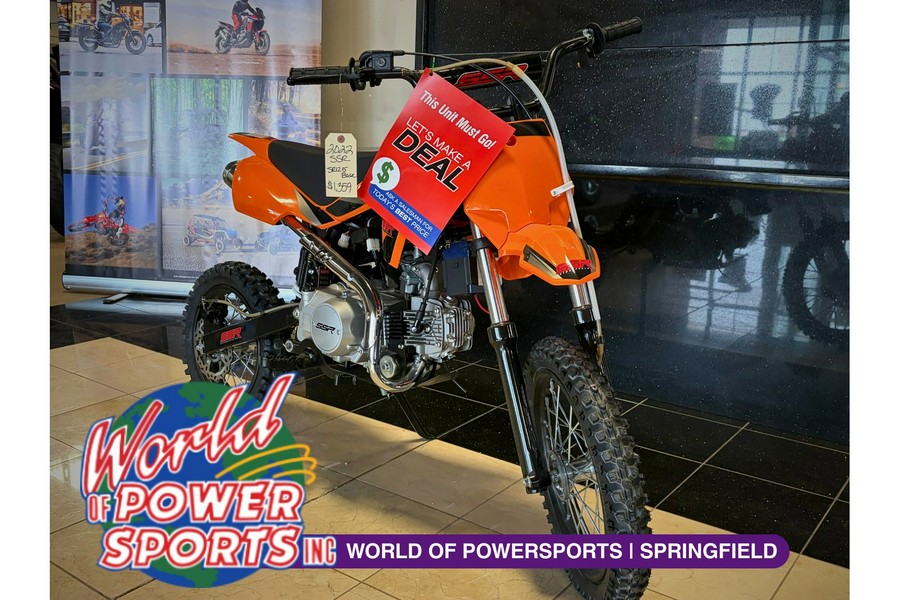 2022 SSR Motorsports SR125 BASE