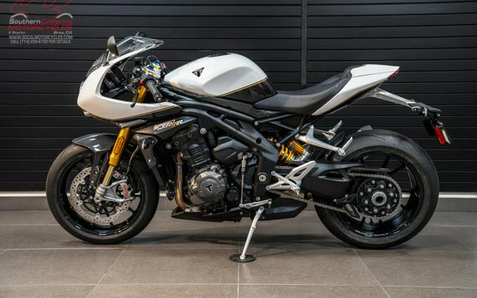 2024 Triumph Speed Triple 1200 RR Crystal White Storm Grey