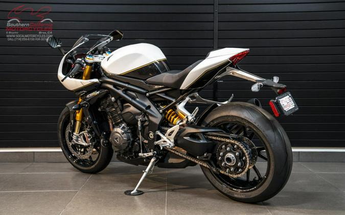 2024 Triumph Speed Triple 1200 RR Crystal White Storm Grey