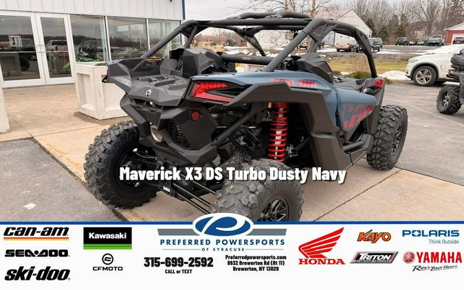 2026 Can-Am Maverick X3 DS Turbo Dusty Navy
