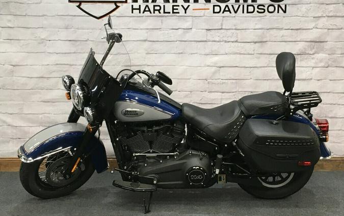 2023 Harley-Davidson Heritage Classic Billiard Blue/Billiard Gray - Black Finish FLHCS