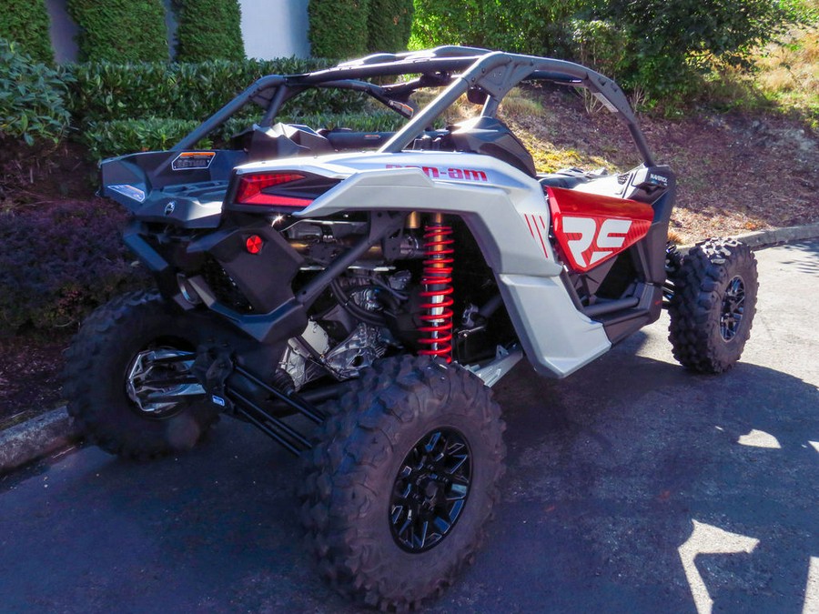 2024 Can-Am® Maverick X3 RS Turbo Fiery Red & Hyper Silver