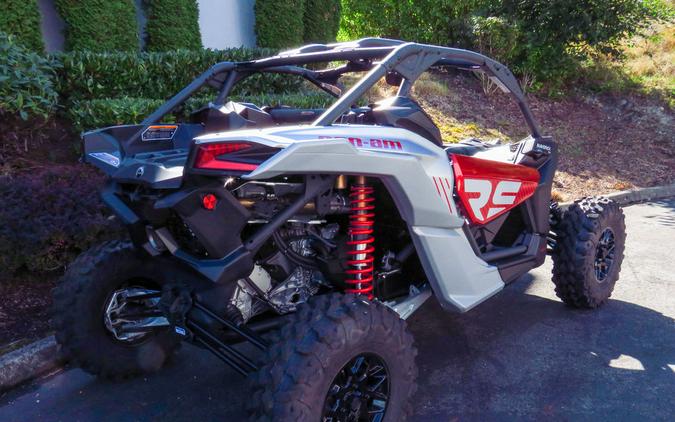 2024 Can-Am® Maverick X3 RS Turbo Fiery Red & Hyper Silver