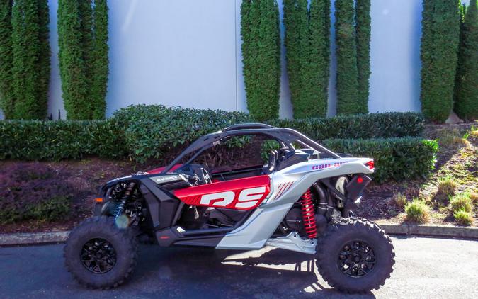 2024 Can-Am® Maverick X3 RS Turbo Fiery Red & Hyper Silver