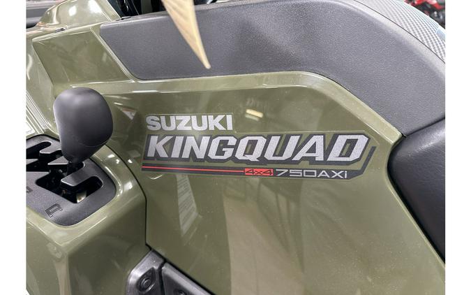 2023 Suzuki KingQuad 750 AXi Power Steering - TERRA GREEN